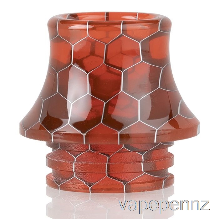 810 Cone Snake Skin Resin Drip Tip Red VAPE NZ